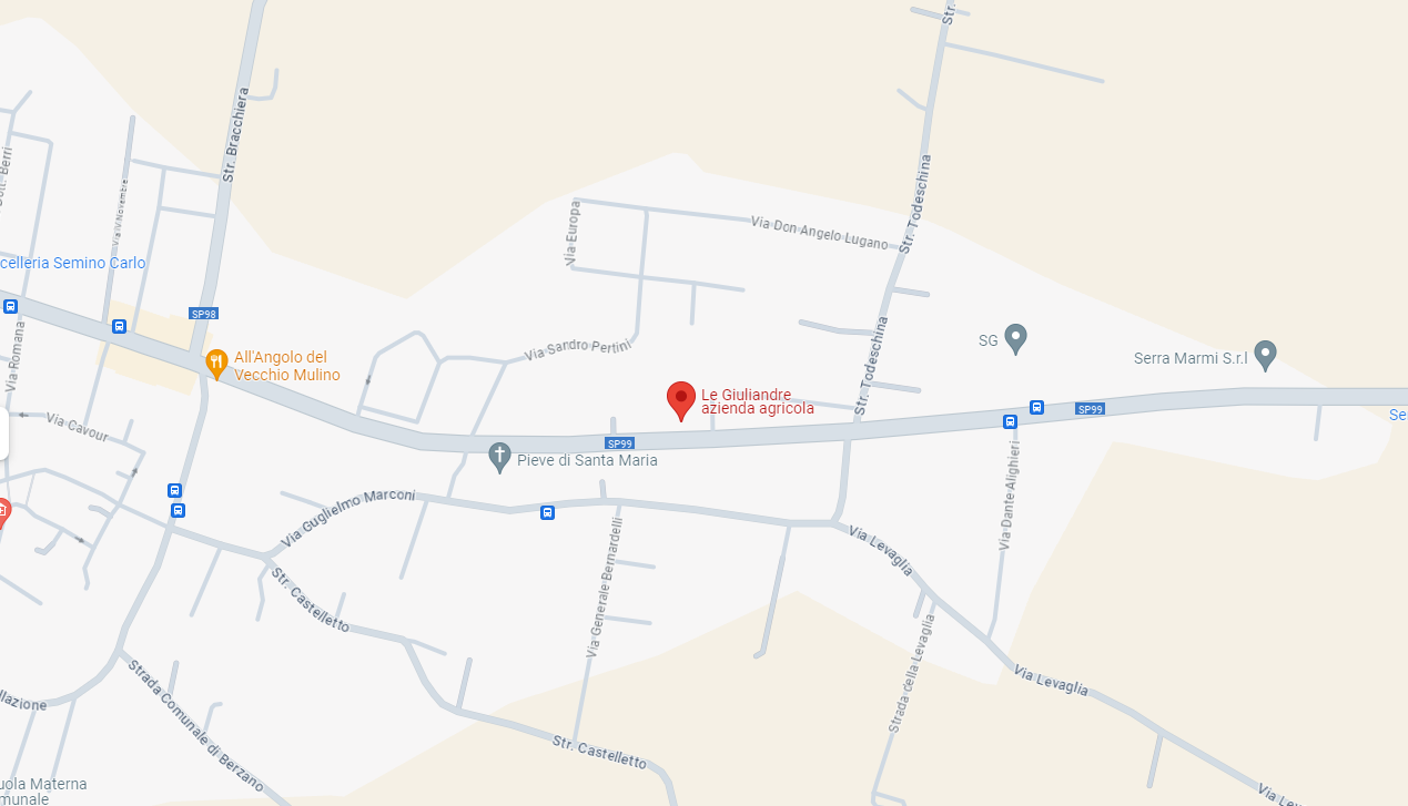 Posizione azienda agricola
